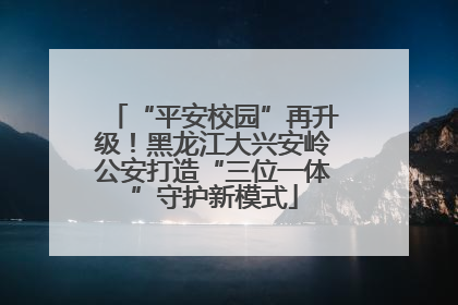 “平安校园”再升级！黑龙江大兴安岭公安打造“三位一体”守护新模式