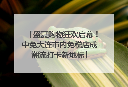 盛夏购物狂欢启幕！中免大连市内免税店成潮流打卡新地标