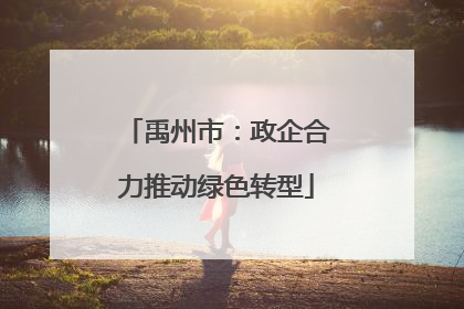 禹州市：政企合力推动绿色转型