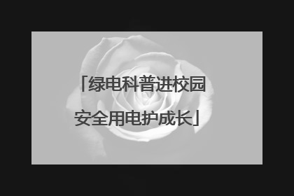 绿电科普进校园 安全用电护成长