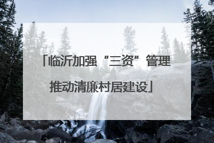 临沂加强“三资”管理 推动清廉村居建设