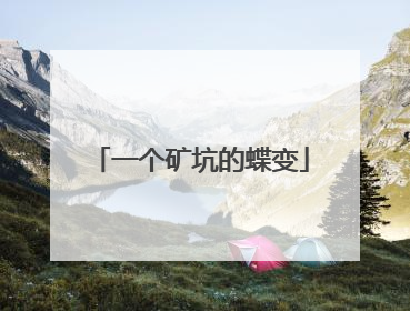 一个矿坑的蝶变