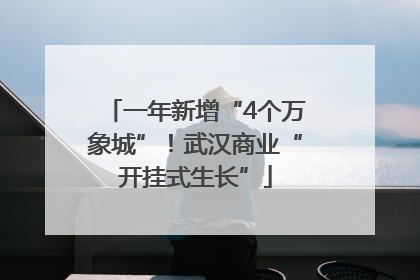 一年新增“4个万象城”！武汉商业“开挂式生长”
