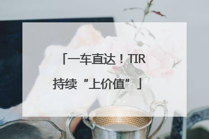 一车直达！TIR持续“上价值”