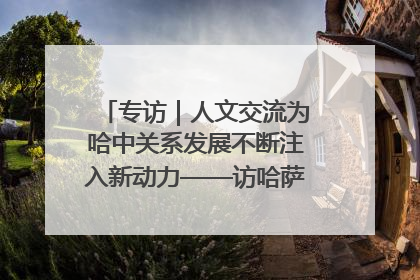专访｜人文交流为哈中关系发展不断注入新动力——访哈萨克斯坦文化与信息部部长巴拉耶娃