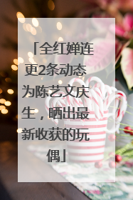 全红婵连更2条动态为陈艺文庆生，晒出最新收获的玩偶