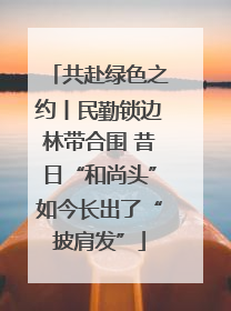 共赴绿色之约丨民勤锁边林带合围 昔日“和尚头”如今长出了“披肩发”
