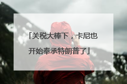 关税大棒下，卡尼也开始奉承特朗普了