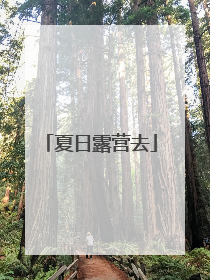 夏日露营去