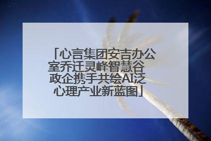 心言集团安吉办公室乔迁灵峰智慧谷 政企携手共绘AI泛心理产业新蓝图