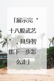 展示完“十八般武艺”，具身智能下一步怎么走