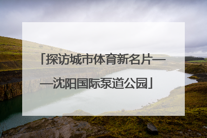 探访城市体育新名片——沈阳国际泵道公园