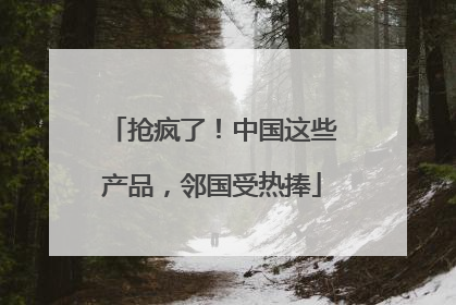 抢疯了！中国这些产品，邻国受热捧