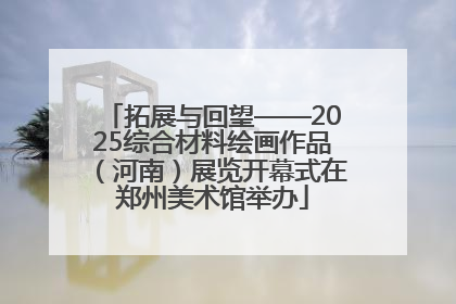 拓展与回望——2025综合材料绘画作品（河南）展览开幕式在郑州美术馆举办