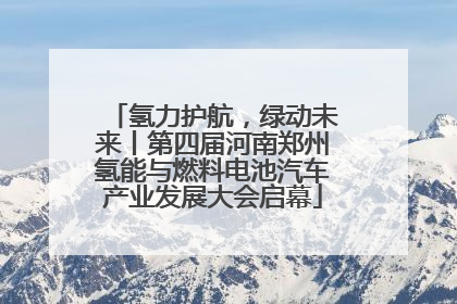 氢力护航，绿动未来丨第四届河南郑州氢能与燃料电池汽车产业发展大会启幕