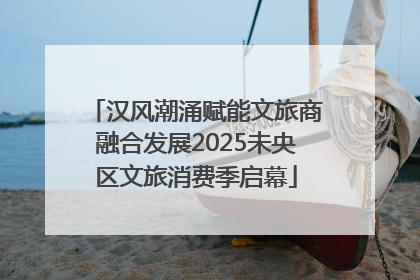 汉风潮涌赋能文旅商融合发展2025未央区文旅消费季启幕