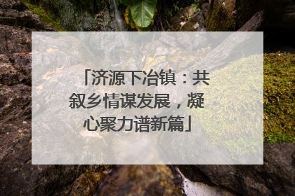 济源下冶镇：共叙乡情谋发展，凝心聚力谱新篇
