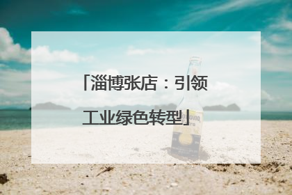 淄博张店：引领工业绿色转型