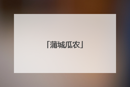 蒲城瓜农