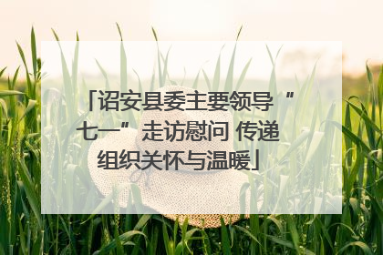 诏安县委主要领导“七一”走访慰问 传递组织关怀与温暖