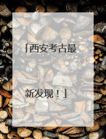 西安考古最新发现！