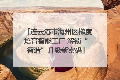 连云港市海州区梯度培育智能工厂 解锁“智造”升级新密码
