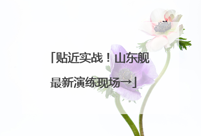 贴近实战！山东舰最新演练现场→