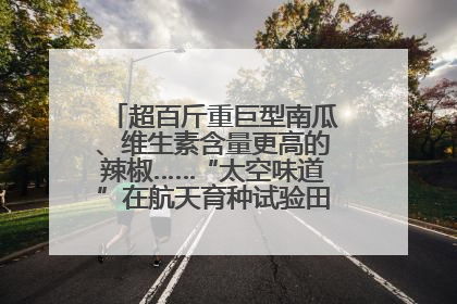 超百斤重巨型南瓜、维生素含量更高的辣椒……“太空味道”在航天育种试验田里拔节生长