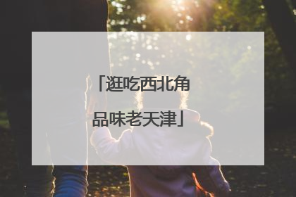 逛吃西北角 品味老天津