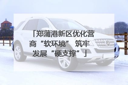 郑蒲港新区优化营商“软环境” 筑牢发展“硬支撑”