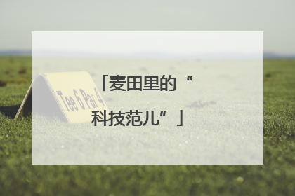 麦田里的“科技范儿”